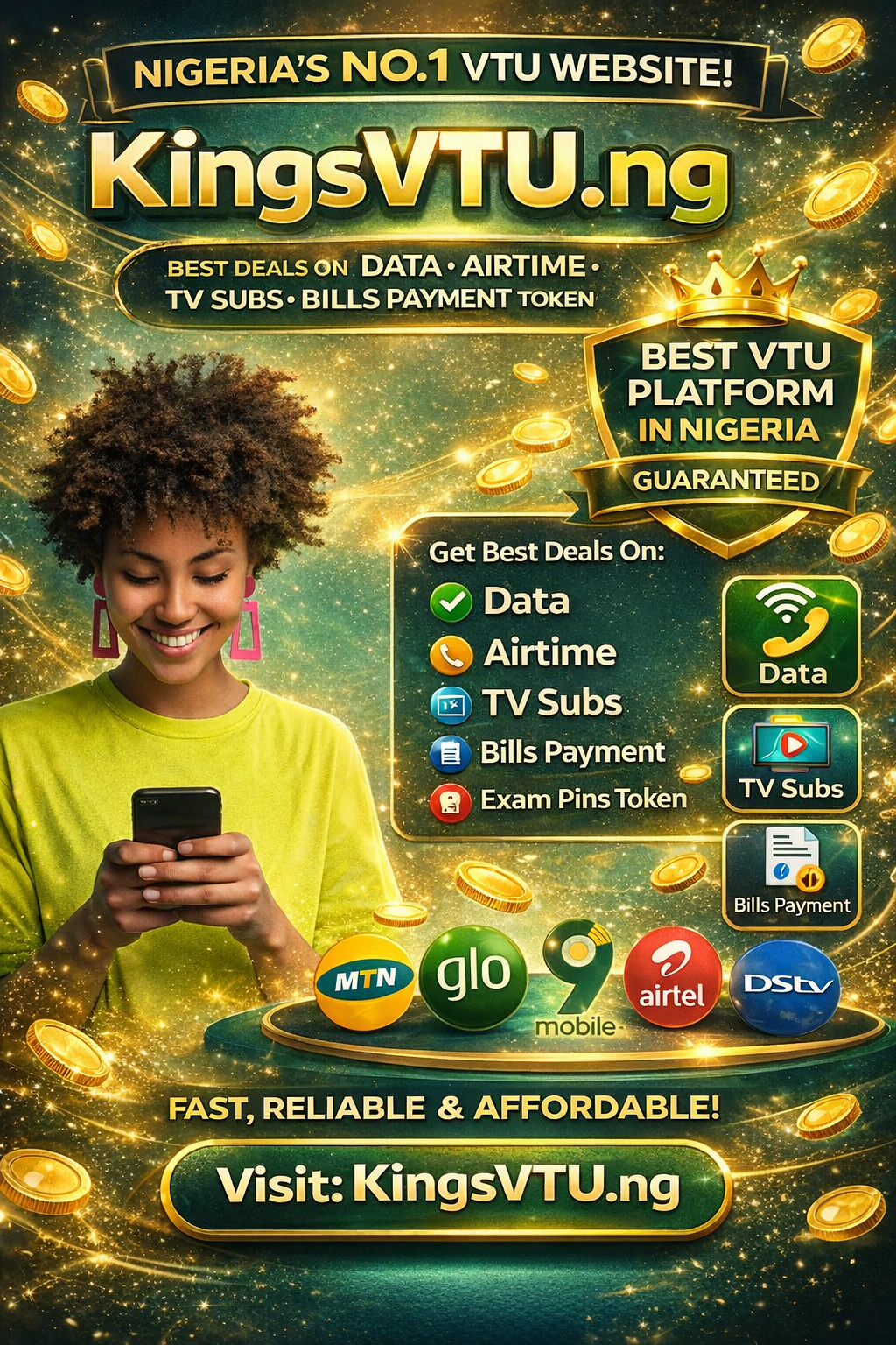 airtime2cash, xpinokings limited, nigeria, mtn, airtel, glo, 9mobile, best airtime to cash conversion, safest airtime conversion, precious Ikpoza, DSTV, gotv, Startimes, electricity bills, kingsvtu,